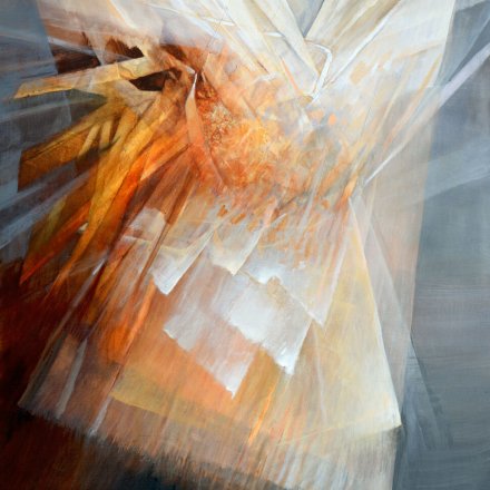 Banding-Together Abstract Painting