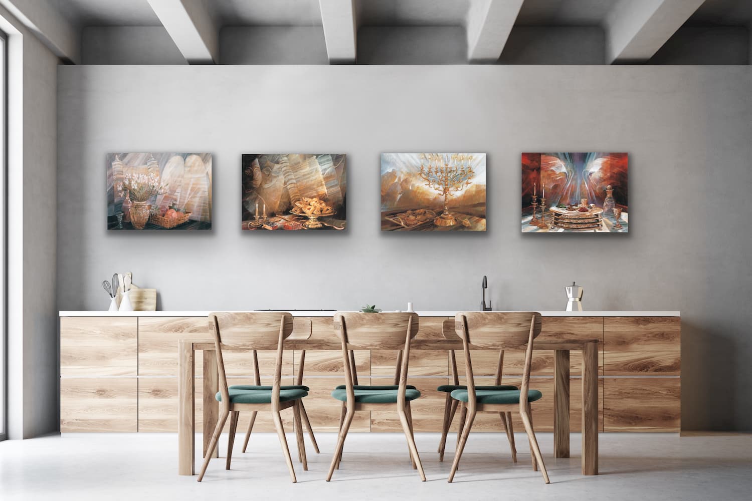 Shavuot Purim Chanukah Passover Wall Art