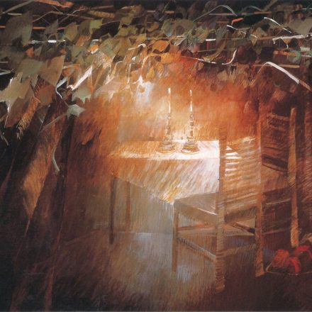 The Sukkah - Sukkot holiday wall art