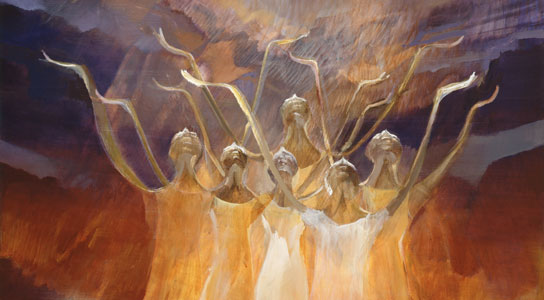 Spiritual Dance Paintings